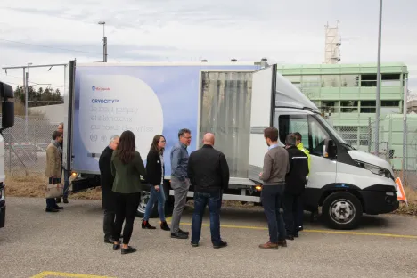 CRYOCITY von Carbagas - Nachhaltige Transportkühlung mit Trockeneis