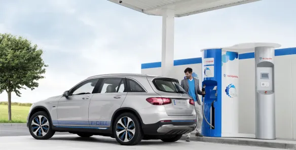 Wasserstoffmobilität - Wasserstofftankstelle