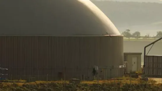 Umwandlung von Biogas zu Biomethan