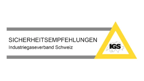 Sicherheitsempfehlungen Industriegaseverband Schweiz IGS